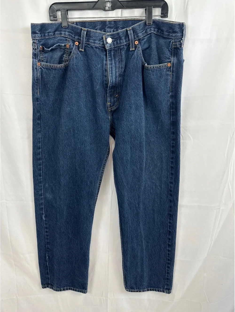 Levi's 505 Classic Fit Blue Denim Jeans W38 L30